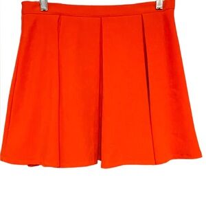 🔥🧡Akira Chicago size L skirt in rich, warm orange color. Back zipper.